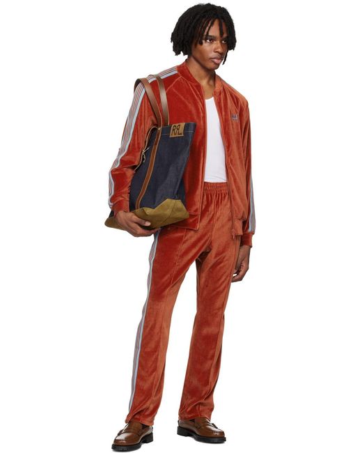 Pantalon de survêtement ajusté Needles pour homme en coloris Red