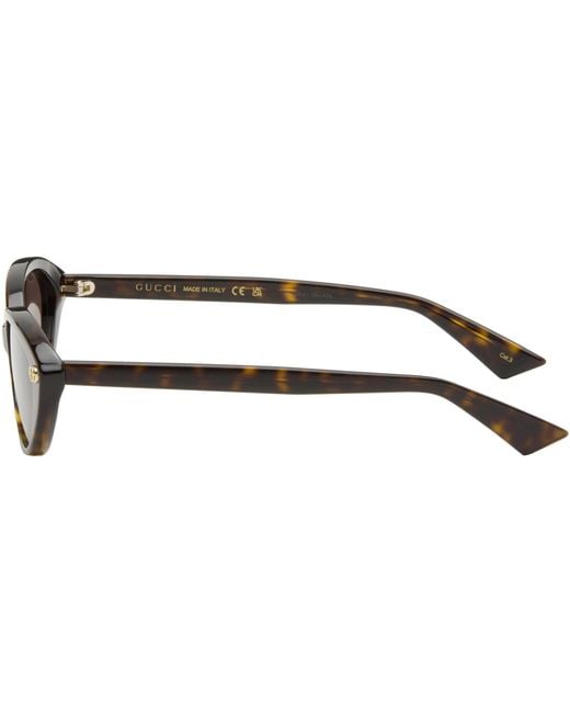 Gucci Black Light Acetate Sunglasses
