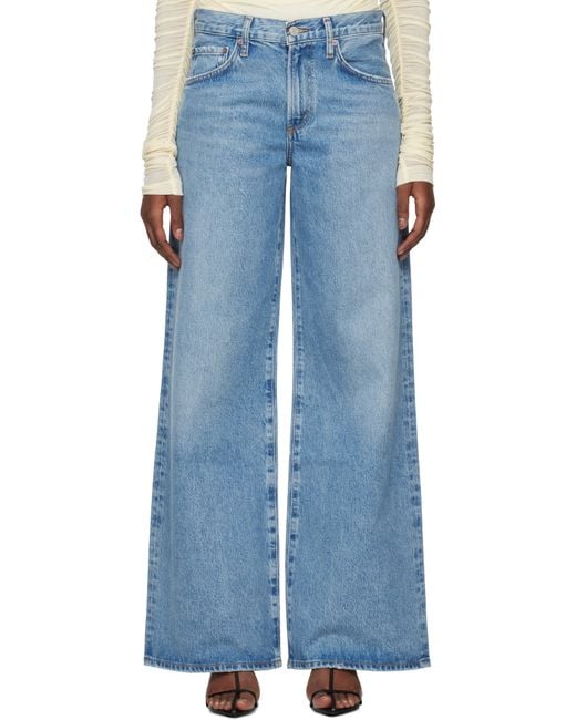 Agolde Blue Clara Jeans