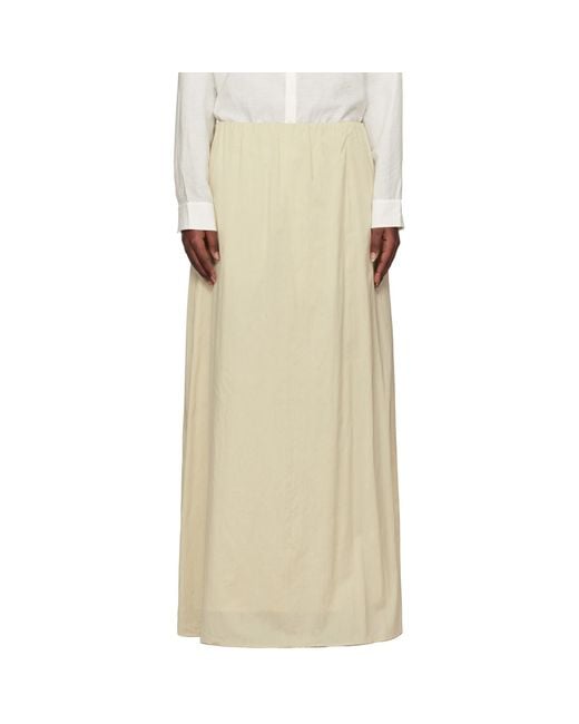Ruohan Natural Kos Maxi Skirt