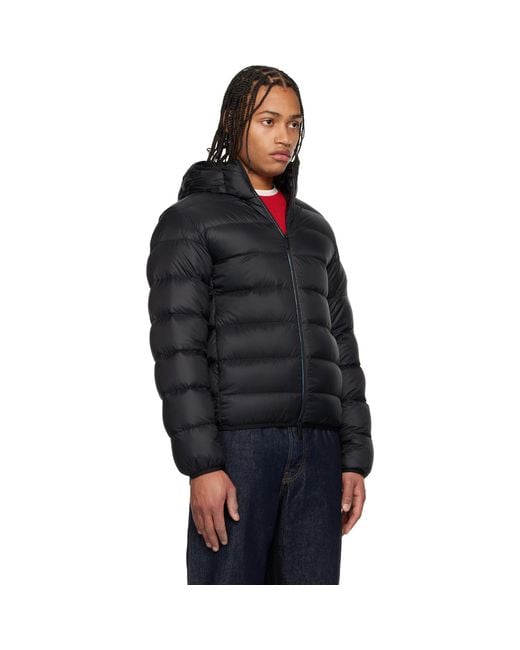 Moncler Black Erdon Short Down Jacket for men