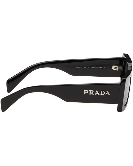 Prada Black Logo Sunglasses for men