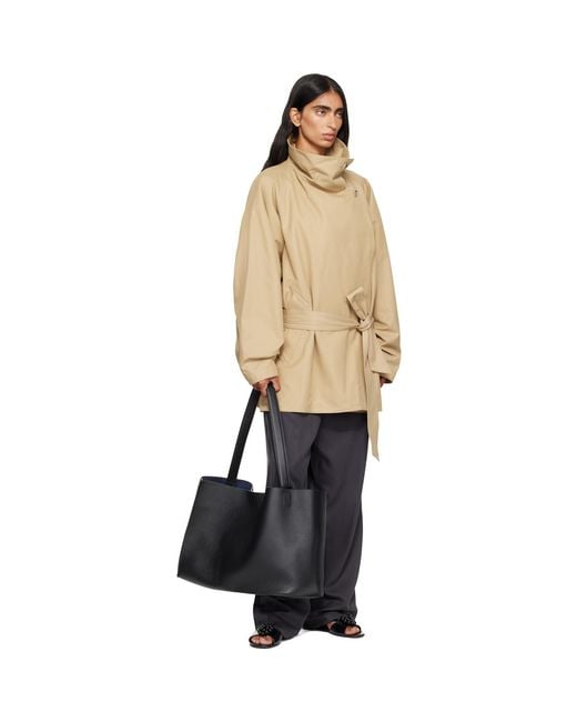 Studio Nicholson Black Doublet Leather Tote