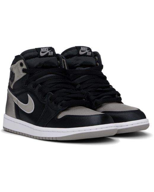 Nike Black Air 1 "Satin Shadow" Sneakers