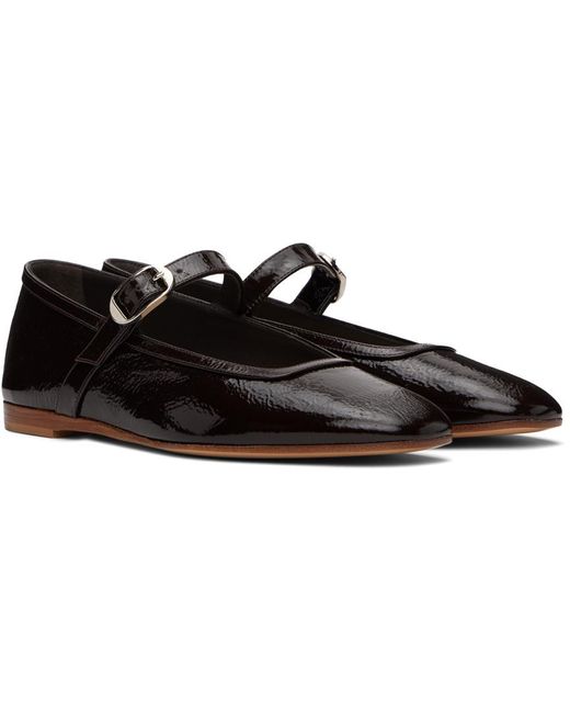 Le Monde Beryl Ballet Mary Jane Ballerina Flats in Black | Lyst