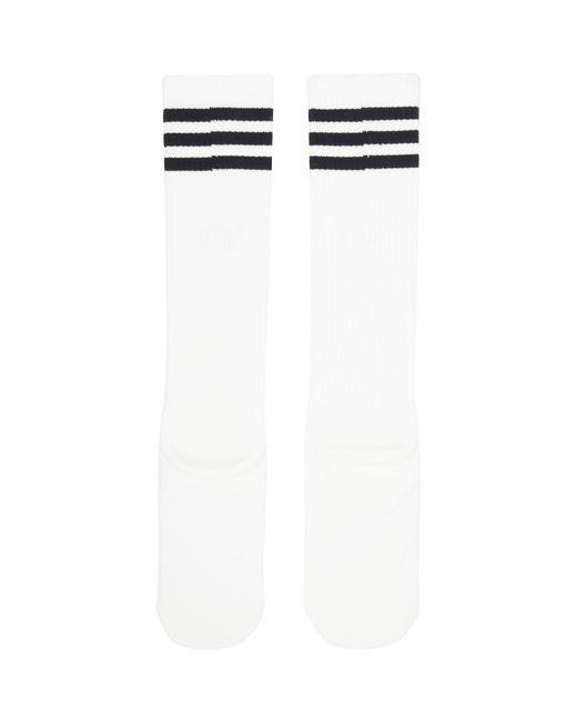 Y-3 Black Stripes High Socks