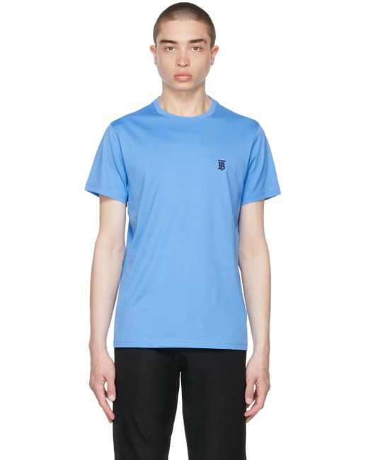 burberry blue t shirt