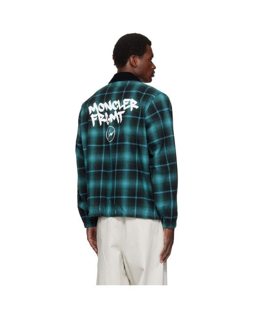 Moncler Genius Green Moncler X Frgmt & Reversible Ryuha Jacket for men
