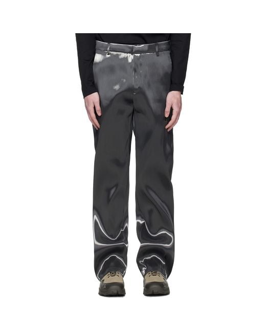 HELIOT EMIL Black Trousers for men