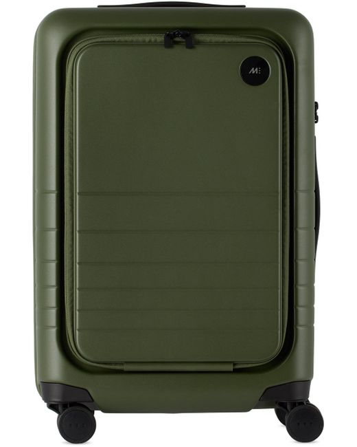 Monos Green Carry-on Pro Plus Suitcase for men