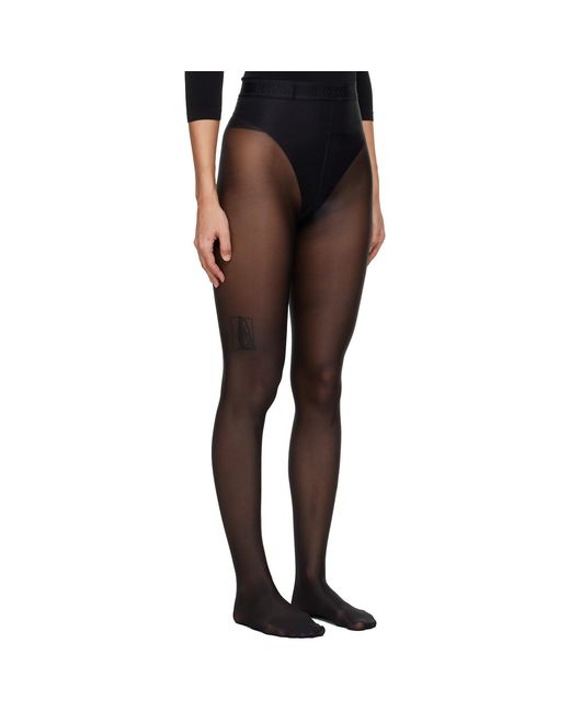 Wolford Black Neon 40 Tights