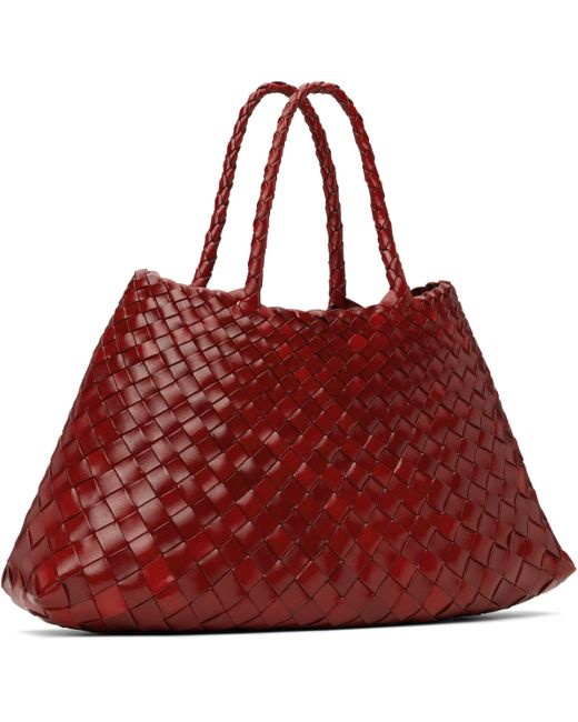 Dragon Diffusion レッド スモール Santa Croce トートバッグ Red