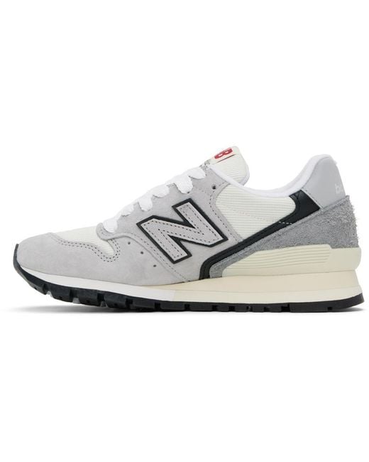 New Balance Black Made In Usa 996 Sneakers
