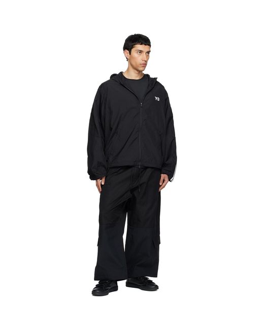 Y-3 Black Stan Smith Hook-And-Loop Sneakers for men