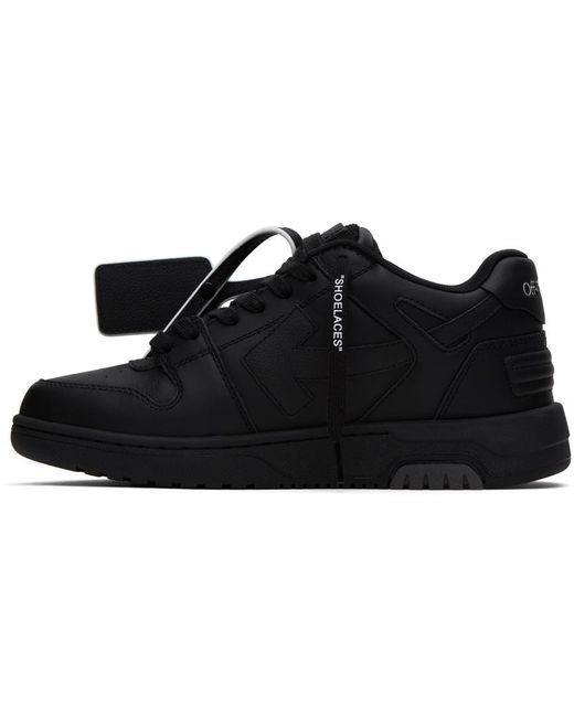 Off white black on sale sneakers