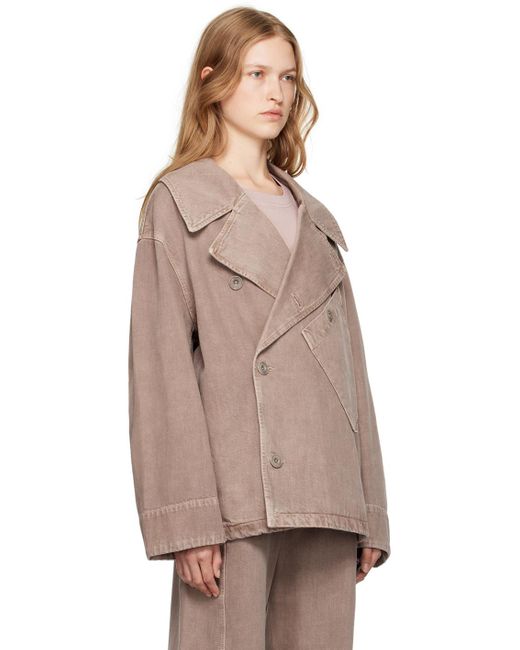 Lemaire Natural Dispatch Denim Jacket