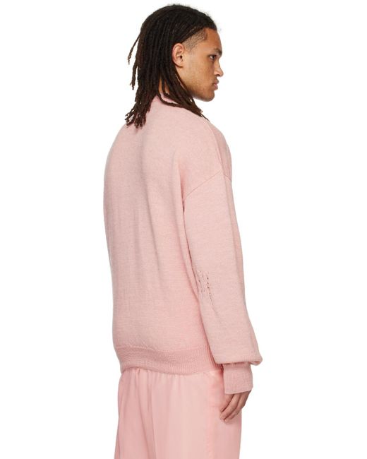 Magliano Pink Twisted Gianni Sweater for men