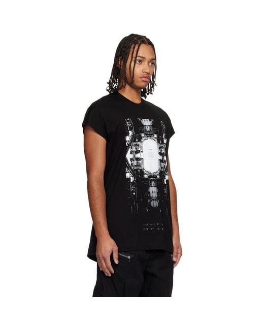 Julius Black Europa Graphic Sleeveless T-Shirt for men
