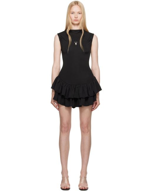 Belle Anna ブラック Ballerina ミニワンピース Black