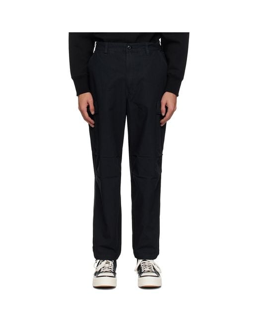 (w)taps Black Milt9602 Cargo Pants for men