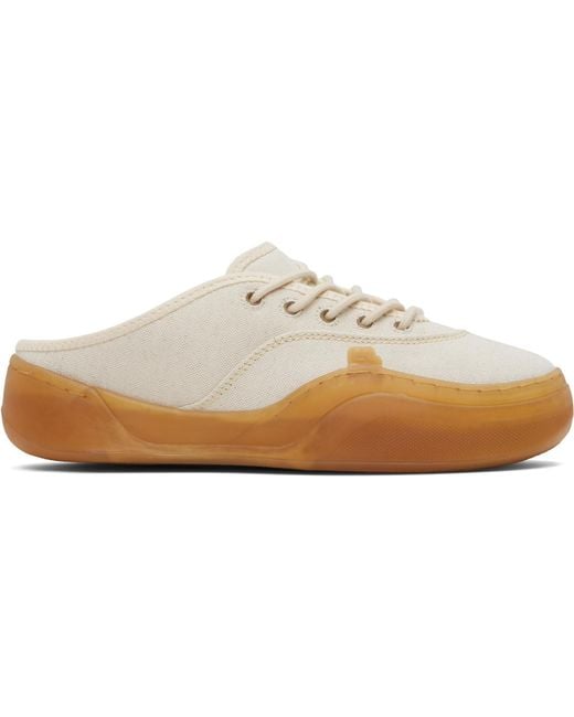 ERL Black Off- Camino Mule Sneakers