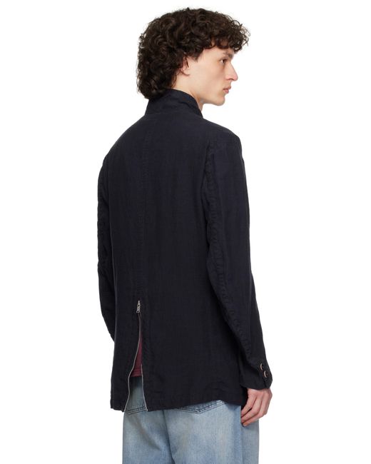 Undercover Blue Uc1E4105 Blazer for men