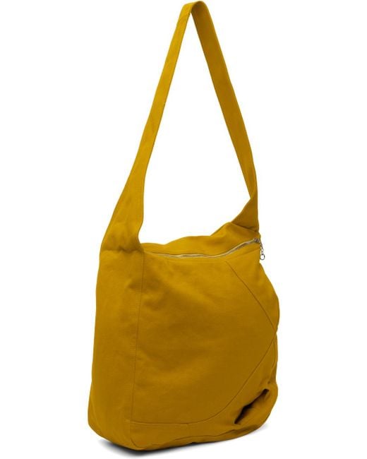 Kiko Kostadinov Black Yellow Deultum Bag for men