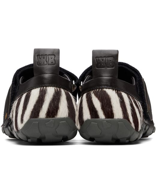 Wales Bonner Black Jewel Mary Jane Sneakers