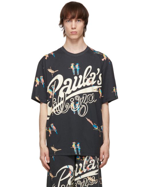 Ibiza Parrot T-shirt in Black for Men 