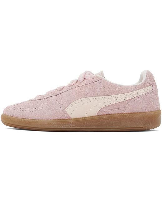 PUMA Black Pink Palermo Sneakers for men