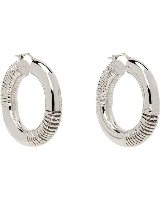 Marni Metallic Hoop Earrings