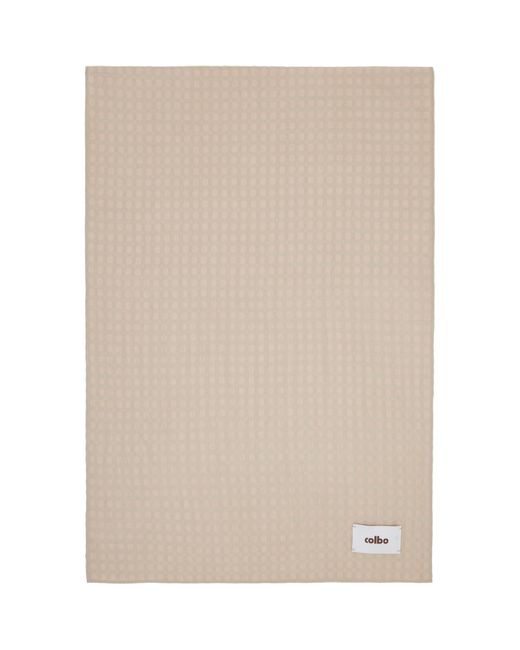colbo Natural Check Scarf for men
