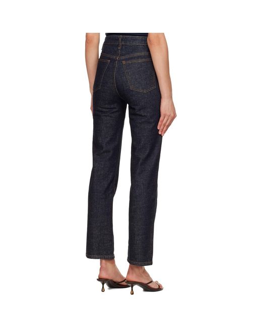 Khaite Blue Abigail Jeans