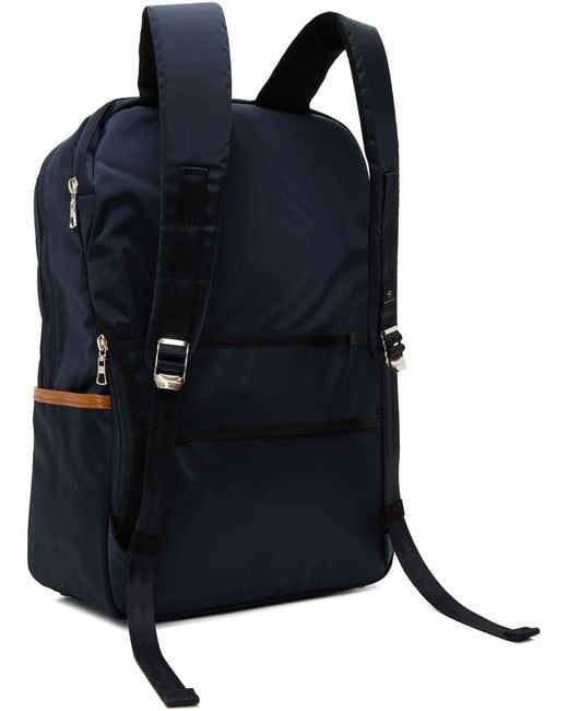 Master Piece Blue Progress Backpack for men