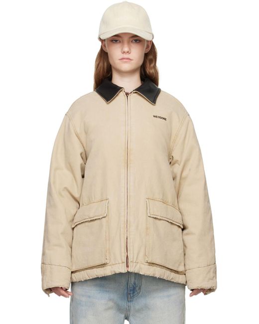 we11done Natural Oxford Jacket