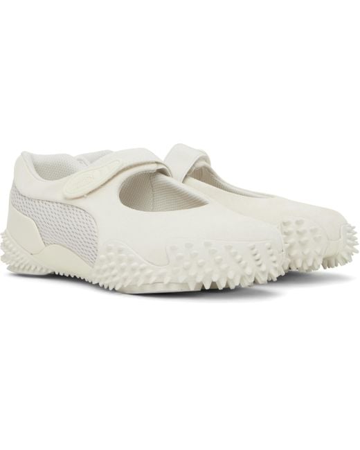 ★PUMA★ オフホワイト Mostro Fey Premiumスリッポンスニーカー メンズ PUMA オフホワイト Mostro Fey Premium スリッポン