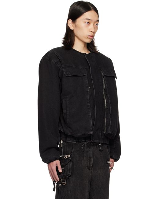 No.607【Black DENIM Remake SHOLDER 星スタッズ】
