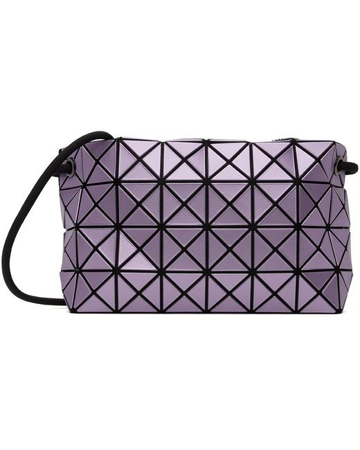 Sac loop mauve métallique Bao Bao Issey Miyake pour homme en coloris Black