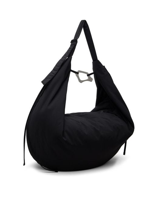 HELIOT EMIL Black Cauda Bag for men