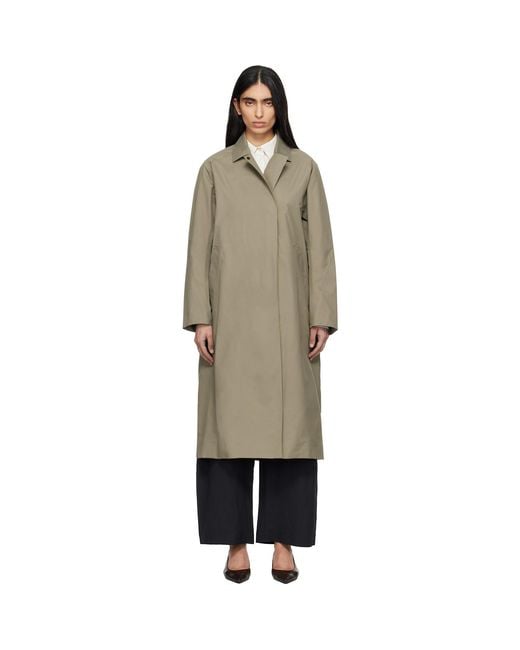 Veilance Natural Nitra Trench Coat