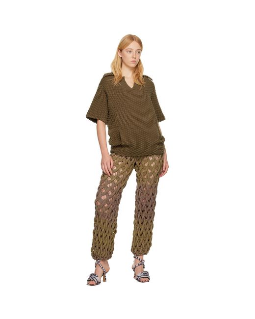 Isa Boulder Brown Ssense Exclusive Khaki Peanut Polo