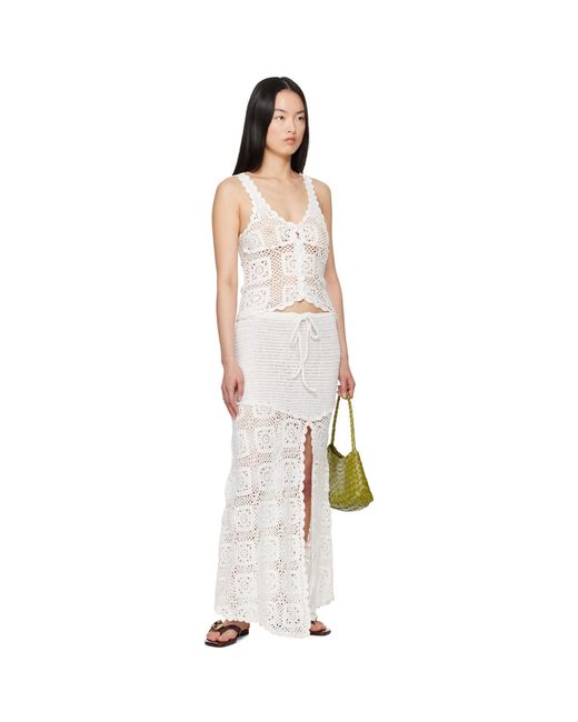 Holzweiler Multicolor Rosie Crochet Maxi Skirt