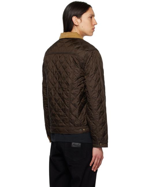 Noah Quilted Trucker Jacket in Black for Men | Lyst Canada