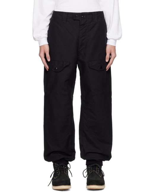 Engineered Garments Black Airborne Cargo Pants for Men | Lyst