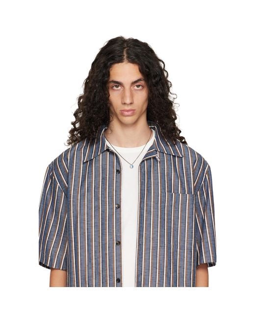Dries Van Noten Metallic Curb Necklace for men