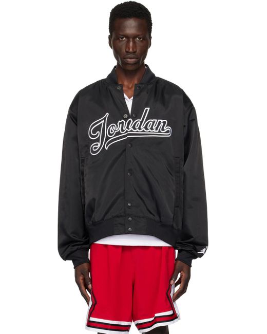 Nike Flight Mvp Bomber Jacket in Black for Men Lyst UK