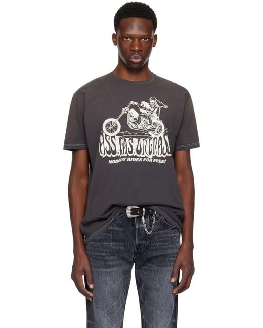 Cout de la Liberte Black Freddie T-Shirt for men