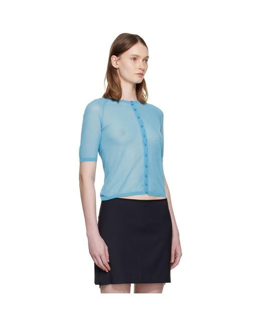 Paloma Wool Blue Patinela Cardigan
