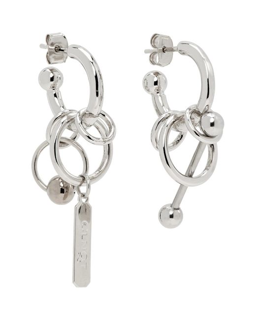 Justine Clenquet Metallic Joyce Earrings