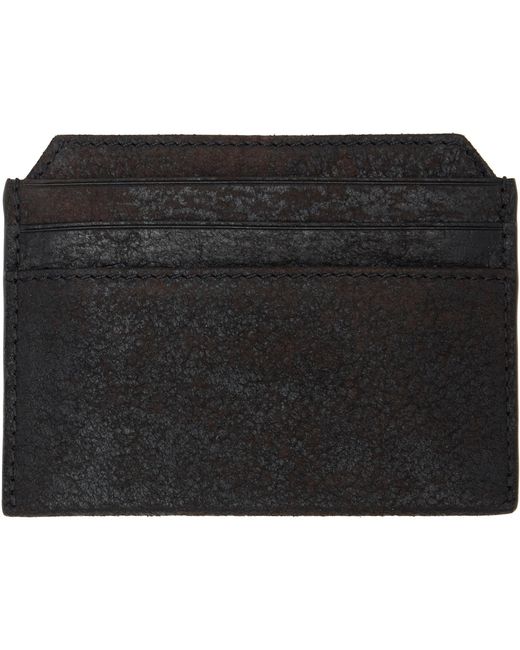 Vivienne Westwood Black Slim Card Holder for men